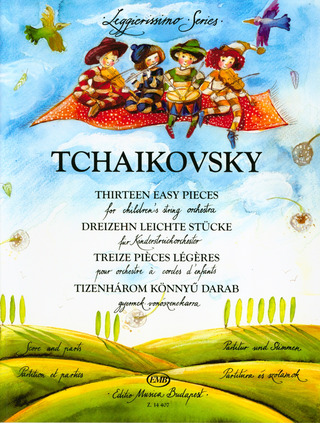 Pjotr Iljitsch Tschaikowsky - Thirteen easy pieces for children's string orchestra (first position)