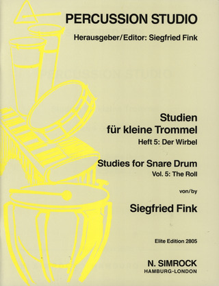 Siegfried Fink - Studies for Snare Drum 5