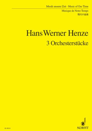 Karl Amadeus Hartmann atd. - 3 Pieces for Orchestra