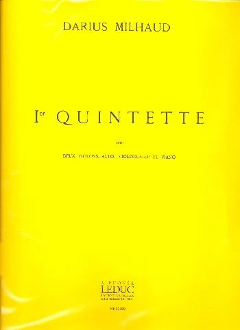 Darius Milhaud - Quintette No.1, Op.312