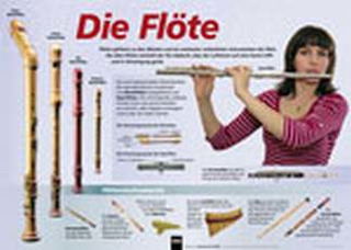 Die Flöte – Instrumenten-Poster