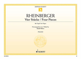 Josef Rheinberger - Four Pieces