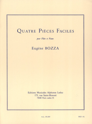 Eugène Bozza - Quatre Pièces Faciles