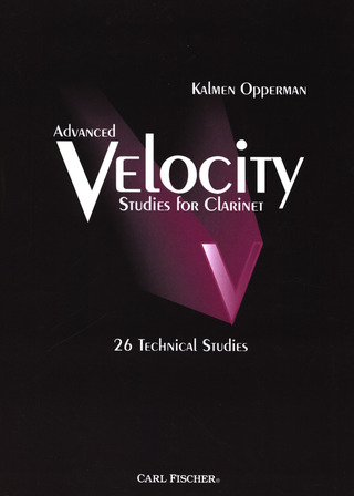 Kalmen Opperman - Advanced Velocity Studies for Clarinet