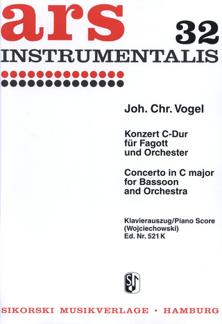 Vogel Johann Christoph - Konzert für Fagott und Orchester C-Dur
