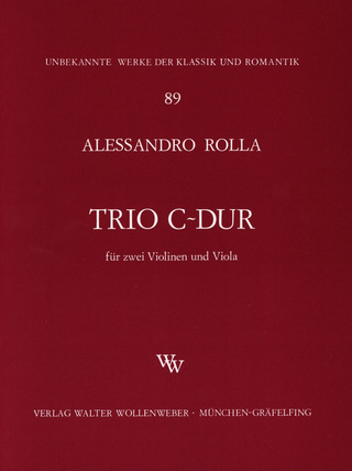 Alessandro Rolla - Trio C-Dur