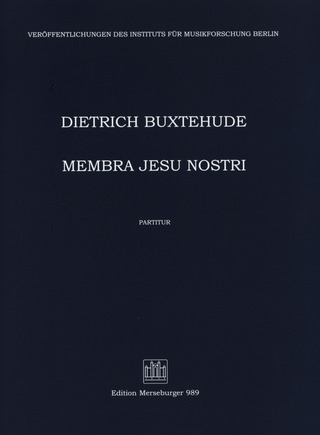 Dieterich Buxtehude - Membra Jesu nostri BuxWV 75