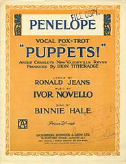 Ivor Novello - Penelope (from 'Puppets')
