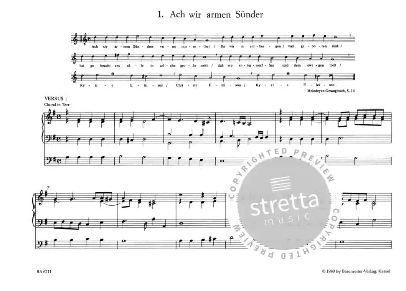 Matthias Weckmann - Choralbearbeitungen für Orgel (1)