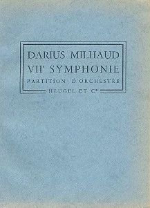 Darius Milhaud - Symphonie No.7, Op.344