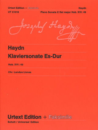 Joseph Haydn: Sonate Es-Dur Hob. XVI:49
