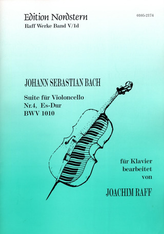 Johann Sebastian Bach - Suite für Violoncello Nr. 4 Es-Dur - BWV 1010