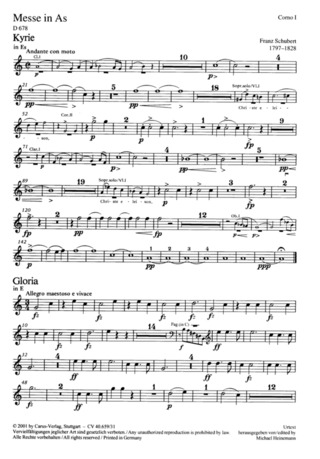 Franz Schubert: Messe As-Dur D 678