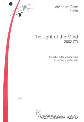 Vivienne Olive - The Light of the Mind für Erhu (Violine)