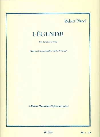 Robert Planel - Legende Cor En Fa Et Piano