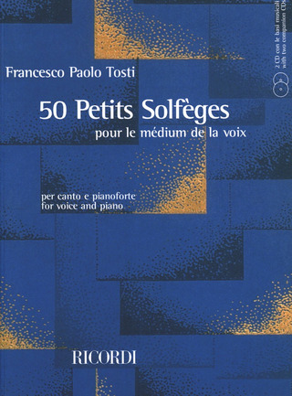 Francesco Paolo Tosti - 50 Petits solfèges