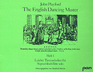 John Playford: The English Dancing Master 1