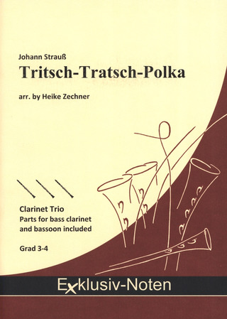 Johann Strauß (Sohn) - Tritsch-Tratsch-Polka Klarinette op. 214