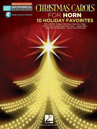 Horn Easy Instrumental Play-Along: Christmas Carols (Book/Online Audio)