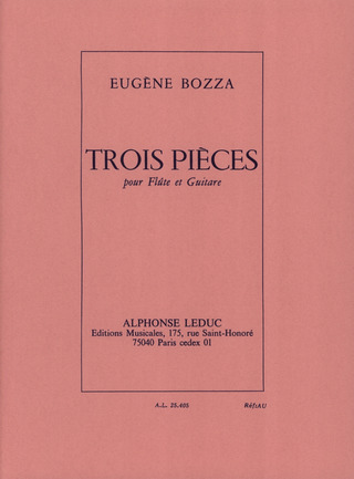Eugène Bozza - Trois Pièces