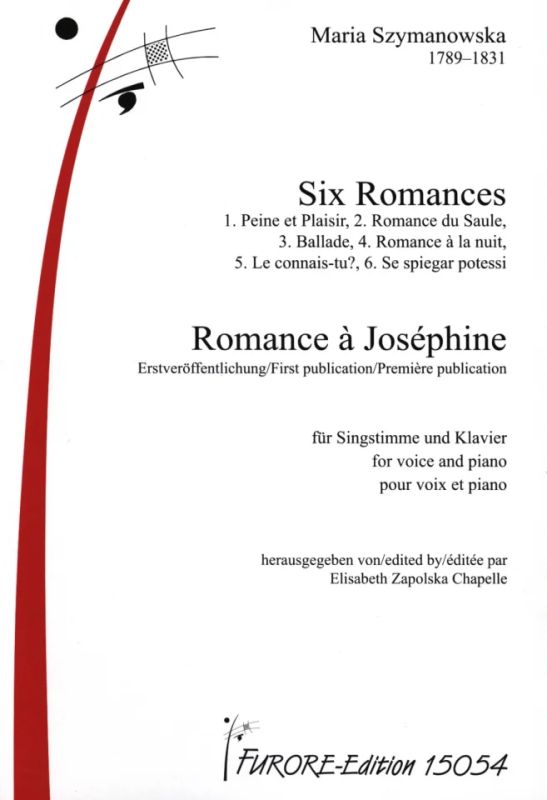 Maria Szymanowska - Six Romances und Romance à Joséphine