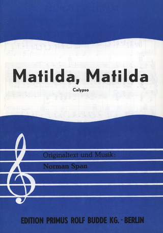 Belafonte Harry - Matilda Matilda