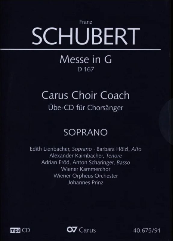 Franz Schubert - Messe in G D 167 – Carus Choir Coach