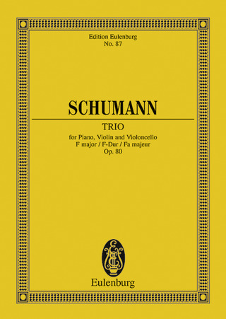 Robert Schumann - Klaviertrio F-Dur