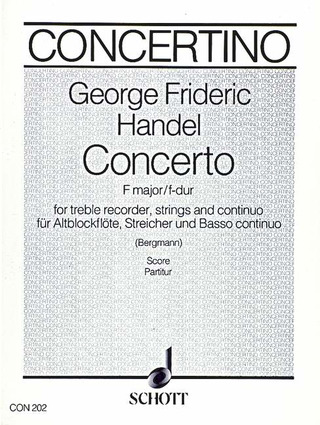 George Frideric Handel - Concerto F Major