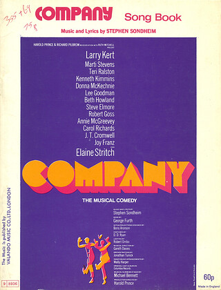 Stephen Sondheim - You Could Drive A Person Crazy (from 'Company')