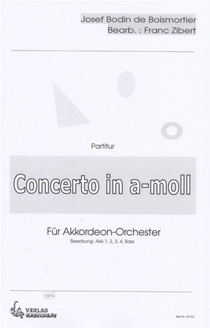 Joseph Bodin de Boismortier - Concerto A-Moll