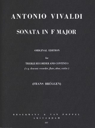 Antonio Vivaldi - Sonata F major