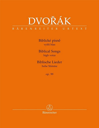 A. Dvořák - Biblische Lieder op. 99