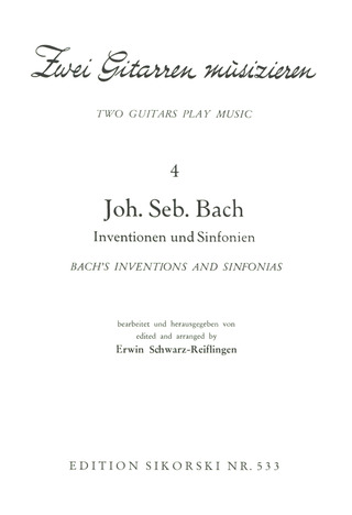Johann Sebastian Bach - Zwei Gitarren musizieren 4