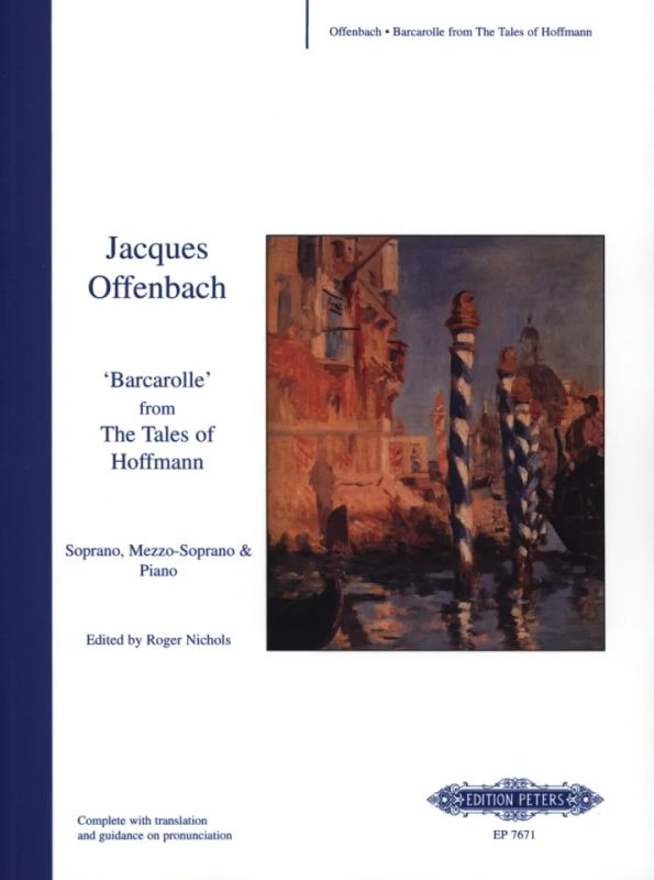 Jacques Offenbach - Barcarolle aus "Hoffmann's Erzählungen"