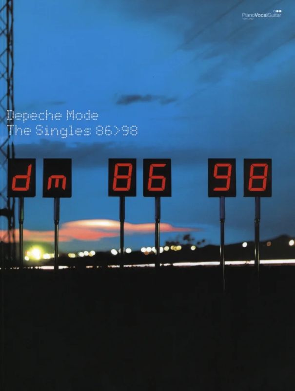 Songbook Noten Depeche Mode Musiknoten Singles 86-98 