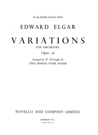 Edward Elgar - Variations Op.36 (Two Pianos)