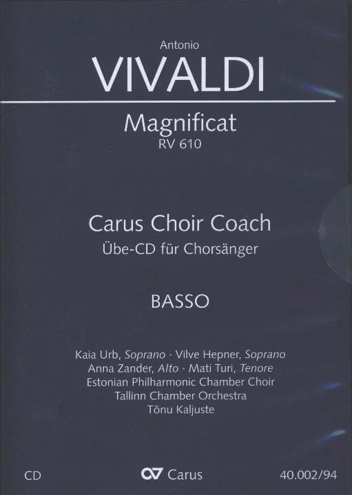 Antonio Vivaldi - Magnificat RV 610 – Carus Choir Coach