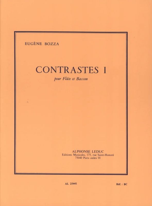 Eugène Bozza - Contrastes 1