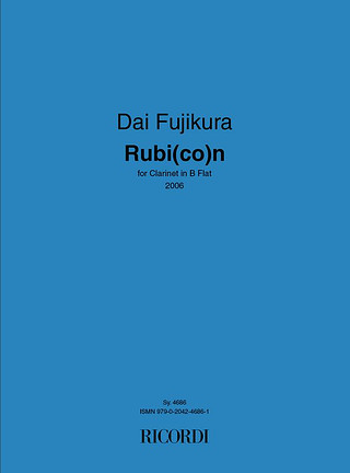 Dai Fujikura - Rubi(Co)N