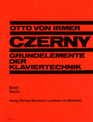 Carl Czerny - Grundelemente der Klaviertechnik Heft 1