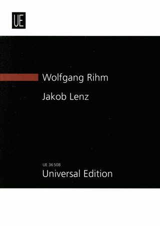 Wolfgang Rihm - Jakob Lenz