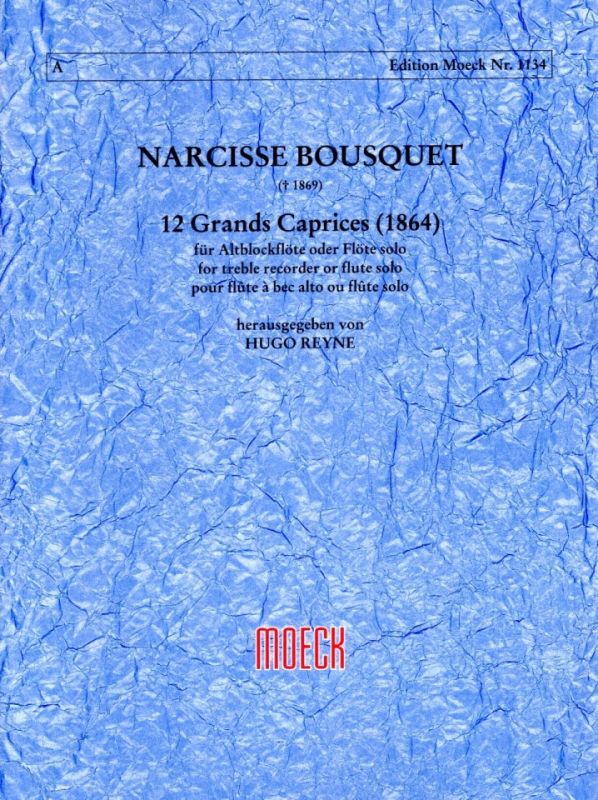 Narcisse Bousquet - 12 Grands Caprices