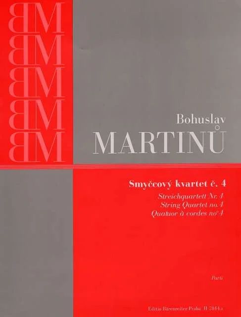 Bohuslav Martinů - Streichquartett Nr. 4