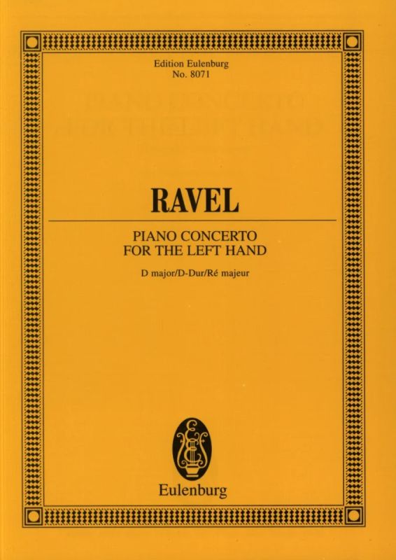 Maurice Ravel - Piano Concerto for the Left Hand
