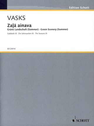 Peteris Vasks - Zala ainava (2008)