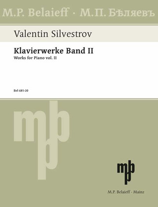  Silvestrow, Valentin - Klavierwerke