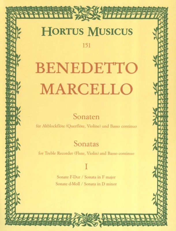 Benedetto Marcello - Sonaten I