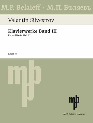 V. Silvestrov - Piano Works