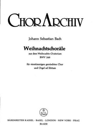 Johann Sebastian Bach - Weihnachtschoräle BWV 248